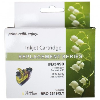 Cartus cerneala compatibil cu Brother 3619XL  yellow