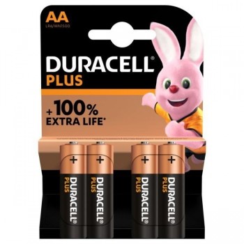 Baterii alcaline Duracell LR6 4 buc/blister