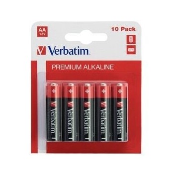 Baterii alcaline Verbatiml LR6 10 buc/blister