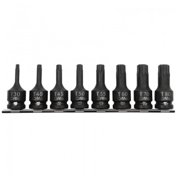 SET TUBULARE IMPACT CU VARF TORX T30-T808P.