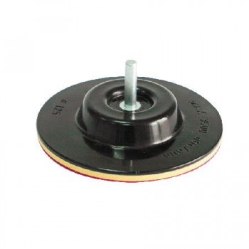 SUPORT DISC ABRAZIV AUTO-ADEZIV GUMAT CU TIJA125MM