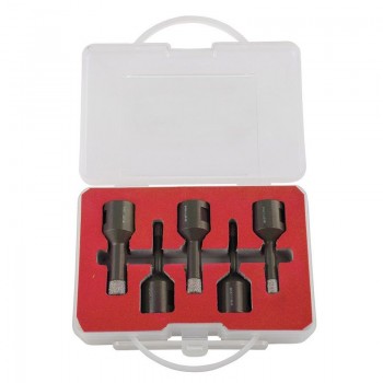 SET CAROTE DIAMANTATE CU FILET FIXARE 5-12MM5P.