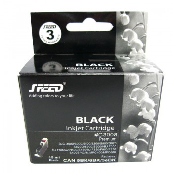 Cartus cerneala compatibil cu Canon BCI3, BCI5, BCI6, BCI8 black