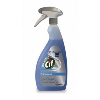 Detergent pentru geamuri Cif Pro Formula, cu pulverizator, 750 ml