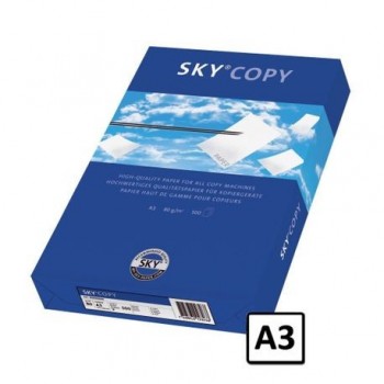 Hartie copiator A3 Sky Copy, 80g/mp, 500 coli/top