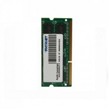Memorie RAM notebook Patriot, SODIMM, DDR3, 8GB, 1600 Mhz, 1.5V
