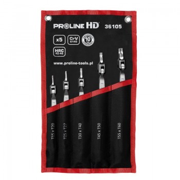 SET CHEI CU TORXURI FLEXIBILE CR-VA HD T15-T605P.
