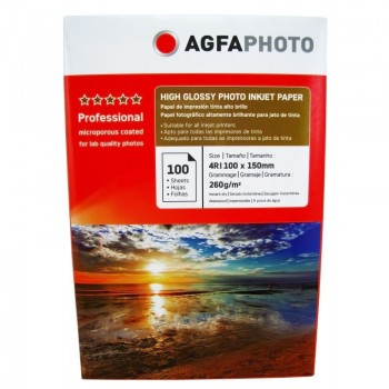 Hartie foto Agfa Ultra Glossy 4R RC, 260 g/mp