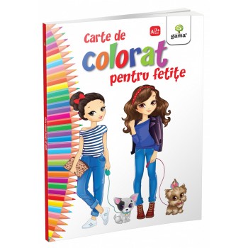 Carte de colorat pentru fetiţe - Ediția 2018