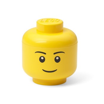 Mini cutie depozitare cap minifigurina LEGO baiat (40331724)