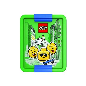 Cutie pentru sandwich LEGO Iconic albastru-verde (40521724)