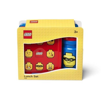 Set pentru pranz LEGO Classic albastru-rosu (40580001)
