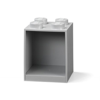 Raft Caramida LEGO 2x2 - Gri