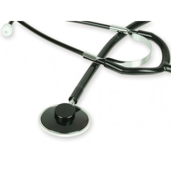 Stetoscop cu capsula simpla GIMA - Latex Free - negru (51000)
