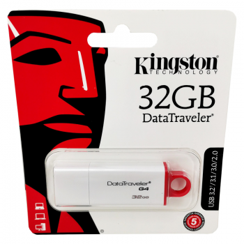 Memorie USB 3.0 Kingston, 32GB, DataTraveler, White