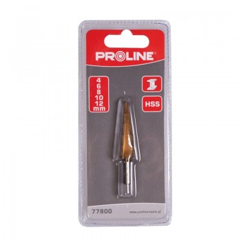 BURGHIU METAL HSS-TI CONIC IN TREPTE 4-12MM