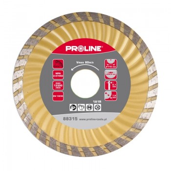 DISC DIAMANTAT TURBO CANELAT SUPER DUR 125MM