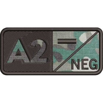 ECUSON GRUPA SANGUINA A2 NEGATIV - COMBAT