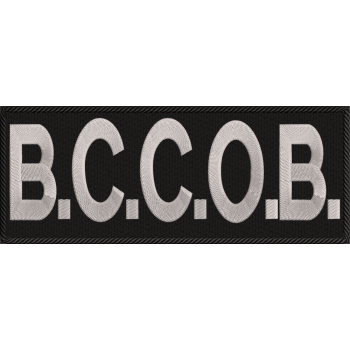 EMBLEMA - POLITIA ROMANA VESTA DIRECȚIA DE COMBATERE A CRIMINALITĂȚII ORGANIZATE (  B.C.C.O.B. )