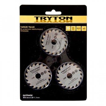 ACCESORIU TPW500KDISC LEMN 54MM, 3P.
