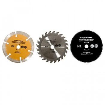 ACCESORIU TPW600KDISC METAL/LEMN/DIAMANTAT 89MM, 3P.