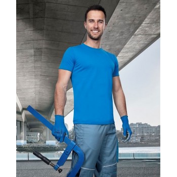 Tricou TRENDY albastru mediu - H13151