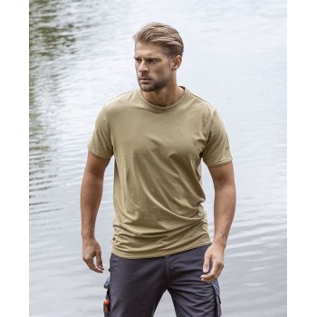 Tricou TRENDY kaki deschis - H13159