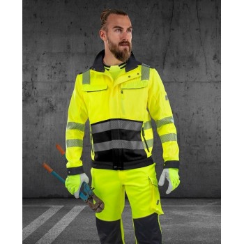 Jacheta de lucru HIDROFOBIZATA ® SIGNAL galben-negru H5930