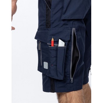 Pantaloni scurti de lucru URBAN ALBASTRU INCHIS BLEUMARIN H6501