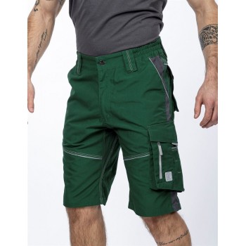 Pantaloni scurti de lucru URBAN verde H6502 