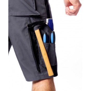 Pantaloni scurti de lucru URBAN GRI INCHIS H6513