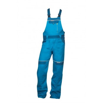 Pantaloni de lucru cu pieptar PROFESIONALI COOL TREND ALBASTRU DESCHIS H8954