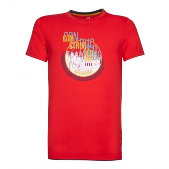 Tricou 4TECH CONSTRUCT roșu - H9336
