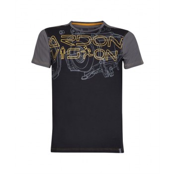 Tricou VISION negru- H9728