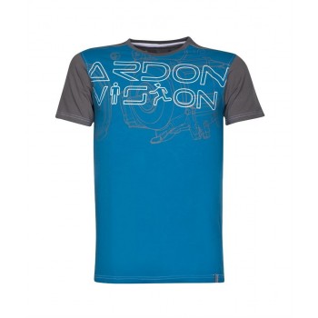 Tricou VISION albastru - H9729