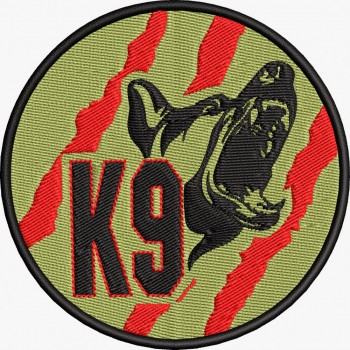 Emblema K9 CAP DE LUP
