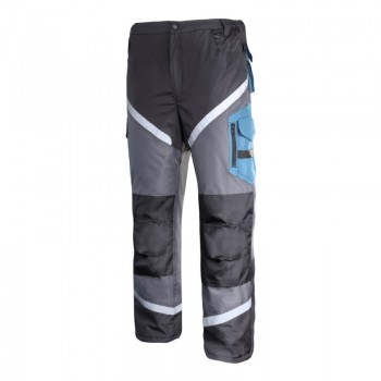 PANTALON LUCRU CAPTUSIT CU REFLECTORIZANT