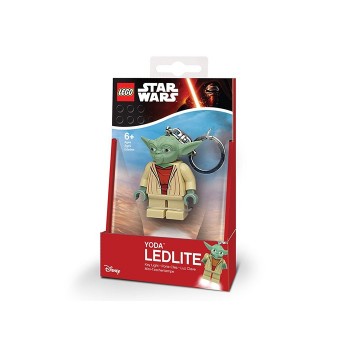 Breloc cu LED LEGO Star Wars Yoda