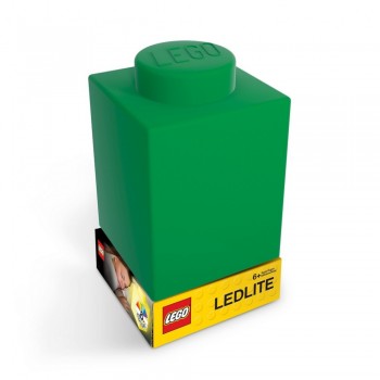 Lampa Caramida LEGO verde