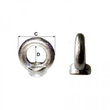 INEL CU PIULITA INCORPORATA M1230MM/50MM