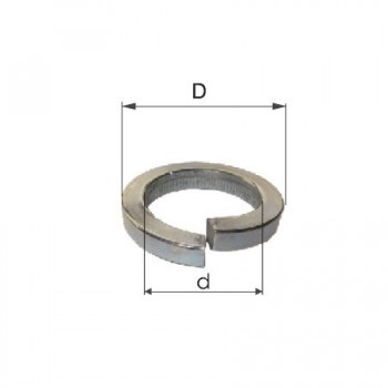 SAIBE ZINCATE GROVER M8 (8.2/14MM), 500/SET