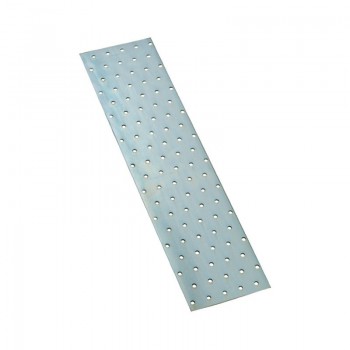 PLACA PERFORATA ZINCATA 2/100X200MM (5MM)