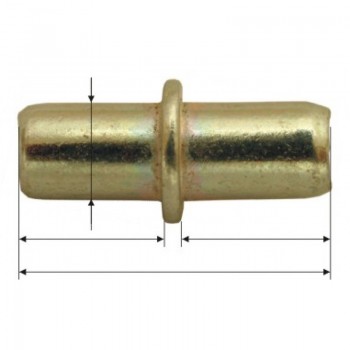 SUPORT POLITA ROTUND CU GULER 5X7MM5X17MM, 100/SET