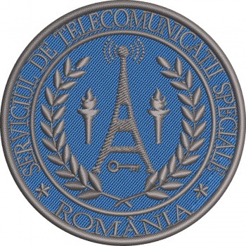 EMBLEMA SERVICIUL DE TELECOMUNICATII SPECIALE - STS 