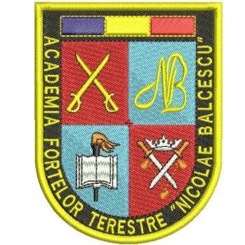 Emblema ACADEMIA FORTELOR TERESTRE - NICOLAE BALCESCU