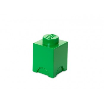 Cutie depozitare LEGO 1x1 verde inchis (40011734)