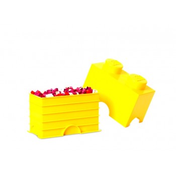 Cutie depozitare LEGO 1x2 galben (40021732)