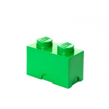 Cutie depozitare LEGO 1x2 verde inchis (40021734)