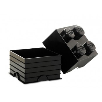 Cutie depozitare LEGO 2x2 negru (40031733)