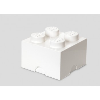 Cutie depozitare LEGO 2x2 alb (40031735)
